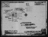 Manufacturer's drawing for North American Aviation B-25 Mitchell Bomber. Drawing number 98-58424