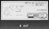 Manufacturer's drawing for Boeing Aircraft Corporation B-17 Flying Fortress. Drawing number 1-20043