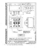 Manufacturer's drawing for Generic Parts - Aviation General Manuals. Drawing number AN3045