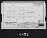 Manufacturer's drawing for North American Aviation B-25 Mitchell Bomber. Drawing number 98-61160