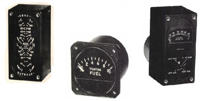 Fuel Flow Meters and Content Gages