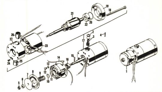 Motor and Brake Assemblies